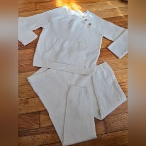 Carter's Kids Cream Knit Matching Set